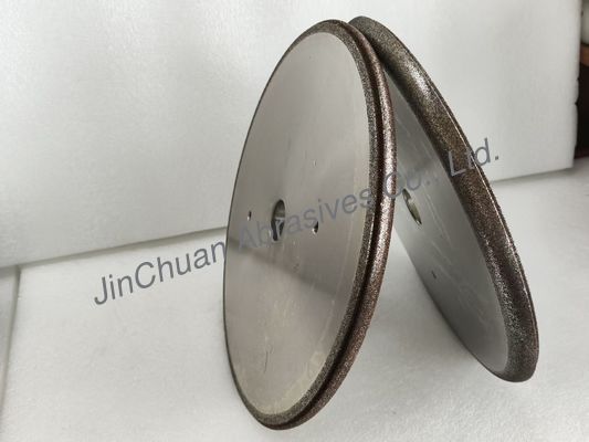 Ruote di affilatura CBN da 300 mm per affilare con precisione la lama di un segnale a fascia in griglie B50/50
