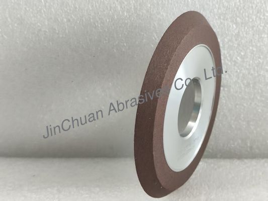 1V1 Ruota di diamanti a 45 gradi di Reinoid 100 mm di resina di lavoro bagnata di diamanti