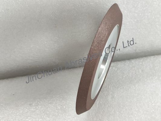 1V1 Ruota di diamanti a 45 gradi di Reinoid 100 mm di resina di lavoro bagnata di diamanti