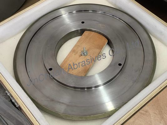 Diametro 609,6 mm Grit D170/200 Electroplated Diamond Grinding Wheel per la rettifica di tubi in fibra di carbonio