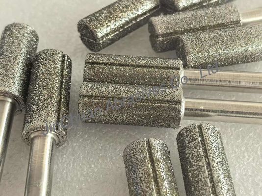 Punti montati a diamante con fessure