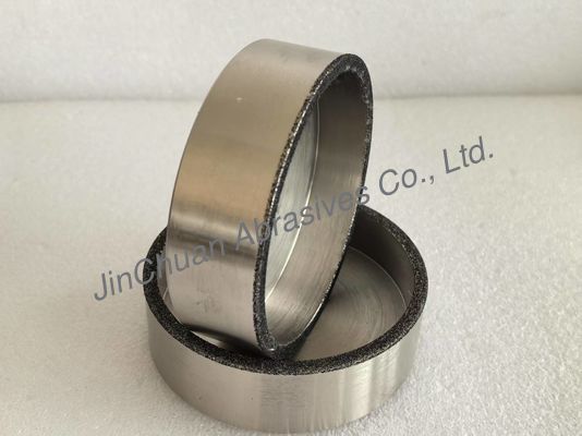 6A2 Ruota a tazza per seta a seta di stellate Lamella di macinazione e affilatura Ruota elettroplata legata