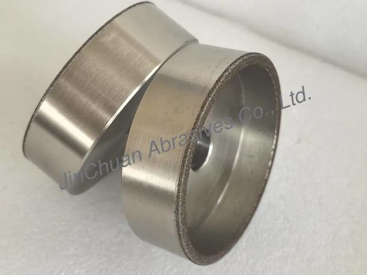 6A2 Ruota a tazza per seta a seta di stellate Lamella di macinazione e affilatura Ruota elettroplata legata