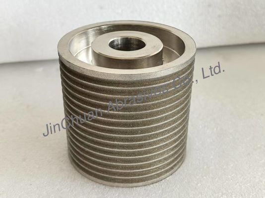 Ruote CBN elettrogalvaniche con legante, colore ambra, forma e dimensioni speciali per rettifica e affilatura