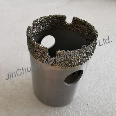 Punte per trapano diamantate saldate sottovuoto 6A2 38*53*M16 mm D30/35 per l'industria medicale