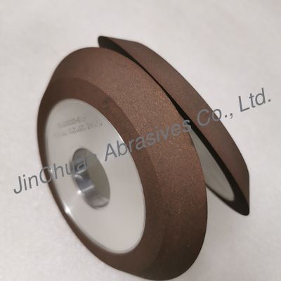 Resin  Bond Diamond  Grinding Wheel  1V1 /45 ° 125*12*31.75*10mm