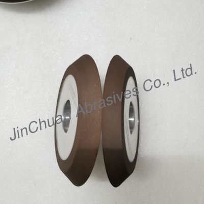 Resin  Bond Diamond  Grinding Wheel  1V1 /45 ° 125*12*31.75*10mm