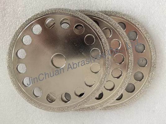 Mole diamantate brasive sottovuoto ad alte prestazioni per la rettifica della ghisa con grana D40/45, forma personalizzabile e lunga durata