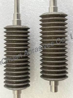 Non-Standard Customized Electroplated CBN Grinding Wheel 30*122.5*6*3 mm Per affilare lame da sega da multitool ((BIM,HCS,HSS)