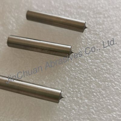 Punta di rettifica diamantata elettroplaccata personalizzata non standard 2.5*R2.5*30T*5mm Grana 1200 Per sbavatura