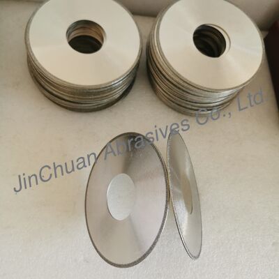 Diametro 127 mm Spessore 1,55 mm Grit D151 Lama di segatura a diamante elettrocitata