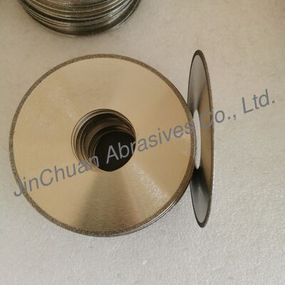 Diametro 127 mm Spessore 1,55 mm Grit D151 Lama di segatura a diamante elettrocitata