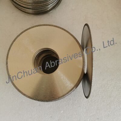 Diametro 127 mm Spessore 1,55 mm Grit D151 Lama di segatura a diamante elettrocitata