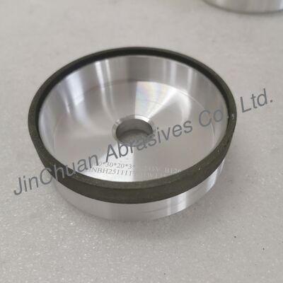 Mola CBN 6A9 con legante in resina 100*30T*20*3*10mm per rettifica a umido B126