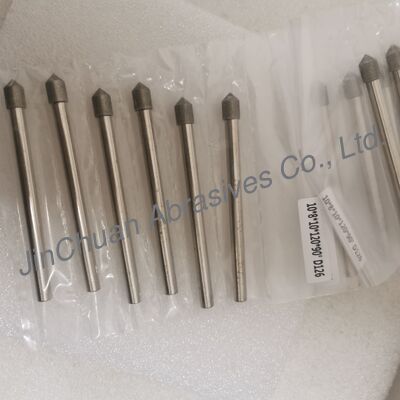 10*8*10*120 mm 30°-120° D126 Bici di rettifica elettroplatabili per carburo cementato