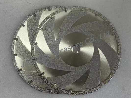 mole di levigatura diamantati galvanizzati, diametro 230mm, grana D35/40