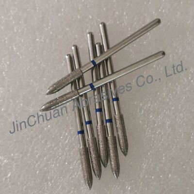 Burs a bassa velocità di diamanti elettroplati a due strati personalizzati per l'odontoiatria