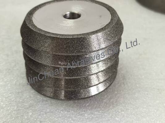 Ruote di rottura e di cammeratura elettro-connesse con ruota elettroplata di colore ambra