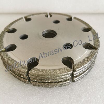 Griglia di diamante elettroplata 105/125/145 mm per affilare catene di motosega in acciaio