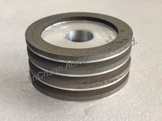 Muela de diamante de resina 4A2 para herramientas de carburo, diámetro 75 mm, grano D500