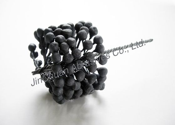 Spazzole di finitura per alesatura con levigatura flessibile