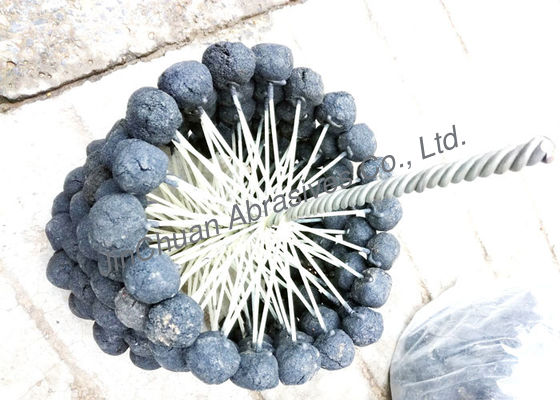 il carburo di silicio del diametro di 178mm che smerigliatrice la spazzola/strumenti di smerigliatrice flessibili ha usato a rimuovere la sbavatura