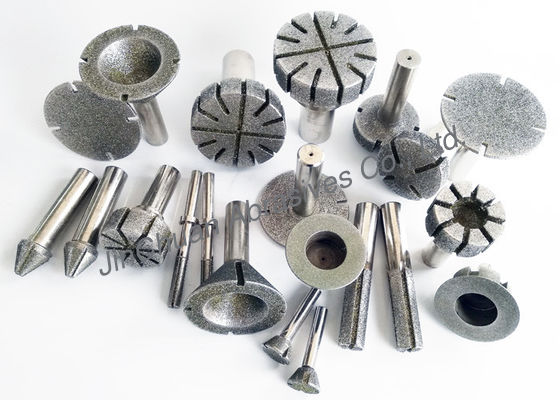 perni della macinazione del diamante di rifinitura della superficie di lunghezza del diametro 50mm di 12mm