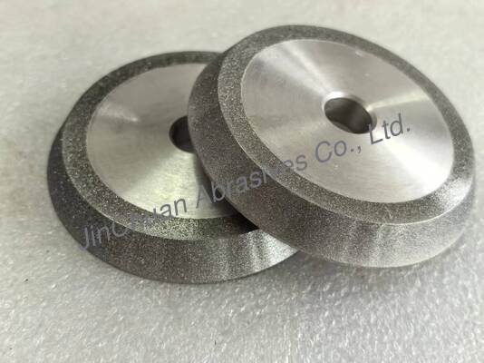 Ruota di macinazione a diamanti elettroplata resistente all'usura 78*10*12.7*5*V60 con capacità ad alta velocità