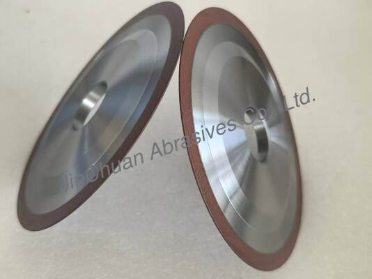 14F1 Ruota di macinazione a forma di resina di diamante di diametro esterno di 150 mm per affilare utensili a carburo