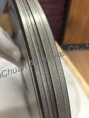 Molete per rettifica galvanizzate in CBN con diametro 400 mm su misura per rettifica di precisione