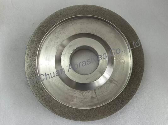 Mola abrasiva CBN galvanizzata di forma speciale per acciaio legato, diametro 300 mm, grana B80/100