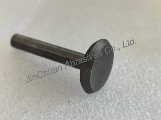 Punta di levigatura diamantata CBN galvanizzata con corpo in carburo di tungsteno, grana 800# 1200#, per rettifica di precisione