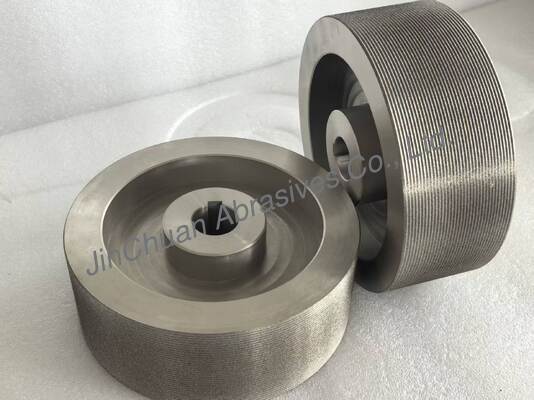 Mola CBN Electro-legata 200x75x31.75mm B140-170 12TPI Mola CBN per Apertura Denti Seghe