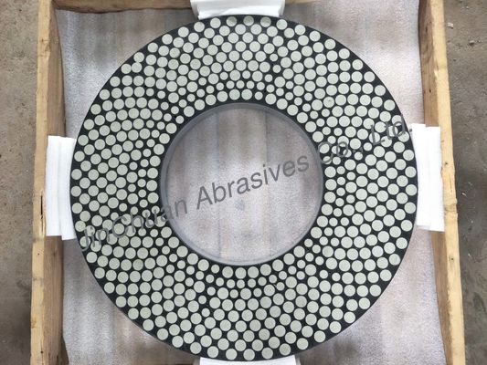 Certificazione ceramica rotonda di iso del disco di macinazione del diamante della ruota di diamante del CBN