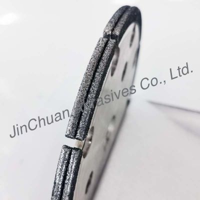 Rendimento elevato materiale d'acciaio di forma rotonda delle mole del diamante del Cbn di forma