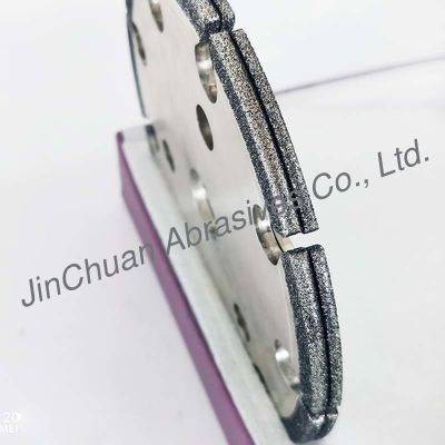 Rendimento elevato materiale d'acciaio di forma rotonda delle mole del diamante del Cbn di forma