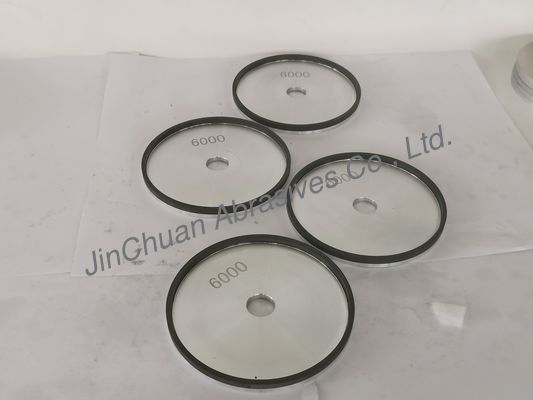 CBN di alluminio piatto Diamond Wheel della sabbia 6000#