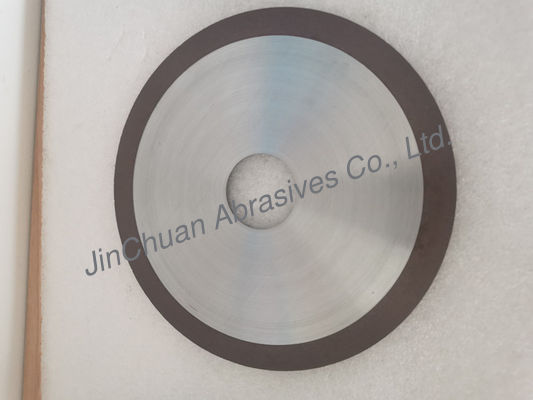 Ruota di taglio del CBN del diamante del legame della resina per il quarzo di vetro magnetico del tungsteno del carburo