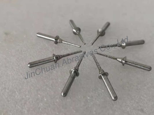 Diamond Plated Grinding Pins placcato 3*32.33*1.36*3 D60/70
