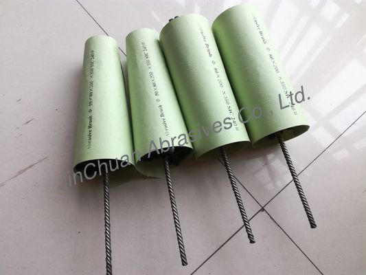 Spazzola di smerigliatrice flessibile di SIC 80*200*350 nella spazzola abrasiva del carburo di silicio