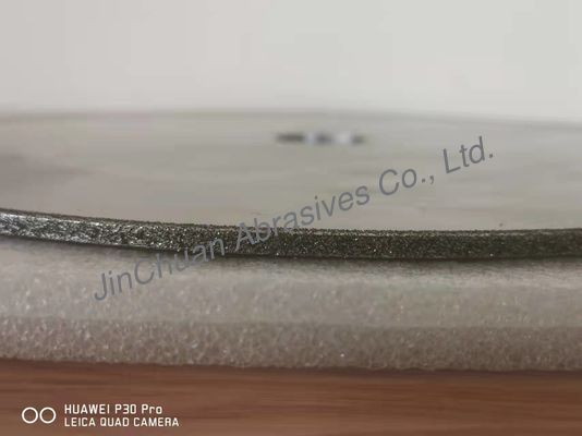Gray Electroplated Diamond Grinding Wheels con la lama di taglio del corpo di acciaio D40/45